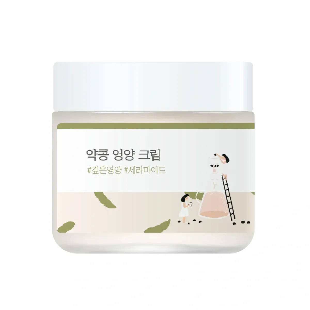 Поживний крем з екстрактом чорних соєвих бобів ROUND LAB Soybean Nourishing Cream 80 мл