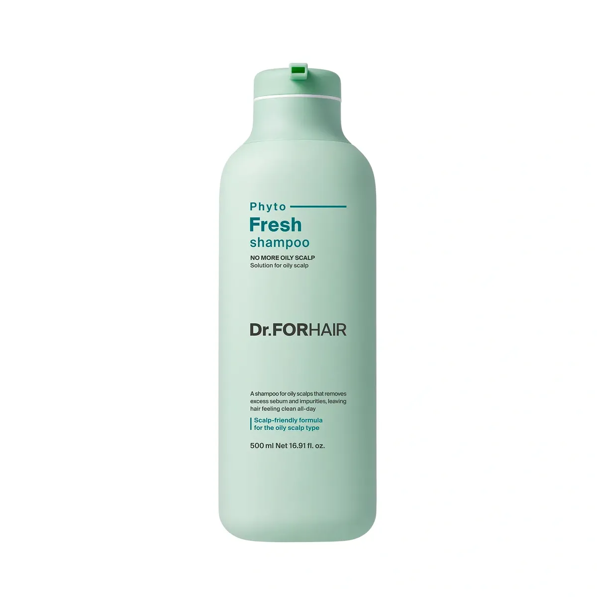 Міцелярний шампунь для жирної шкіри голови Dr.FORHAIR pHyto Fresh Shampoo 500 мл