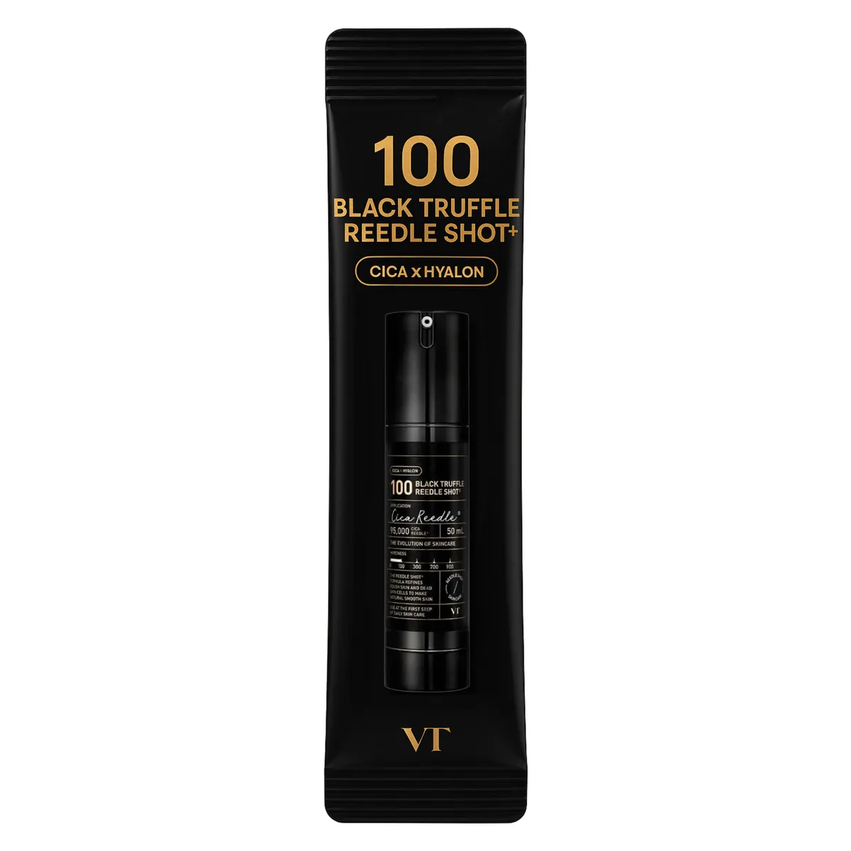 Сироватка-бустер зі спікулами та чорним трюфелем VT Black Truffle Reedle Shot 100 2 мл