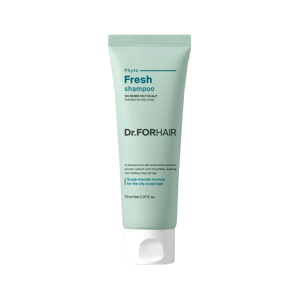 Міцелярний шампунь для жирної шкіри голови Dr.FORHAIR pHyto Fresh Shampoo 70 мл Мініатюра