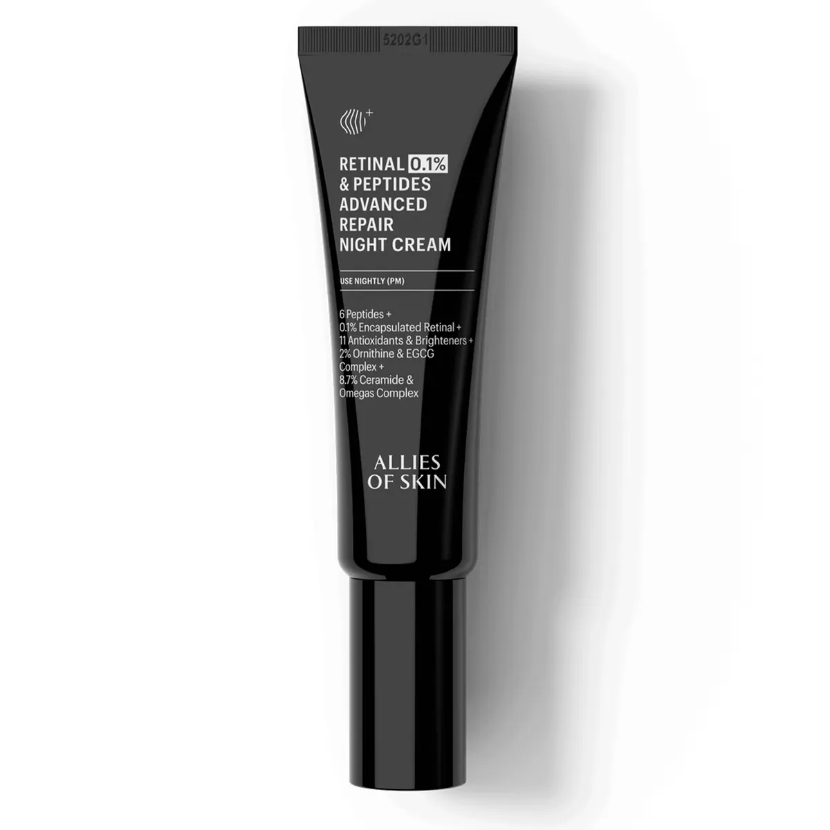 Крем нічний антивіковий з ретиналем 0,1% Allies of Skin Retinal & Peptides Advanced Repair Night Cream 20 мл