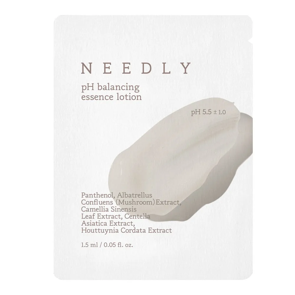 Лосьйон для обличчя pH 5,5 з екстрактом гриба альбатрелус Needly pH Balancing Essence Lotion 1.5 мл Саше (Тестер)