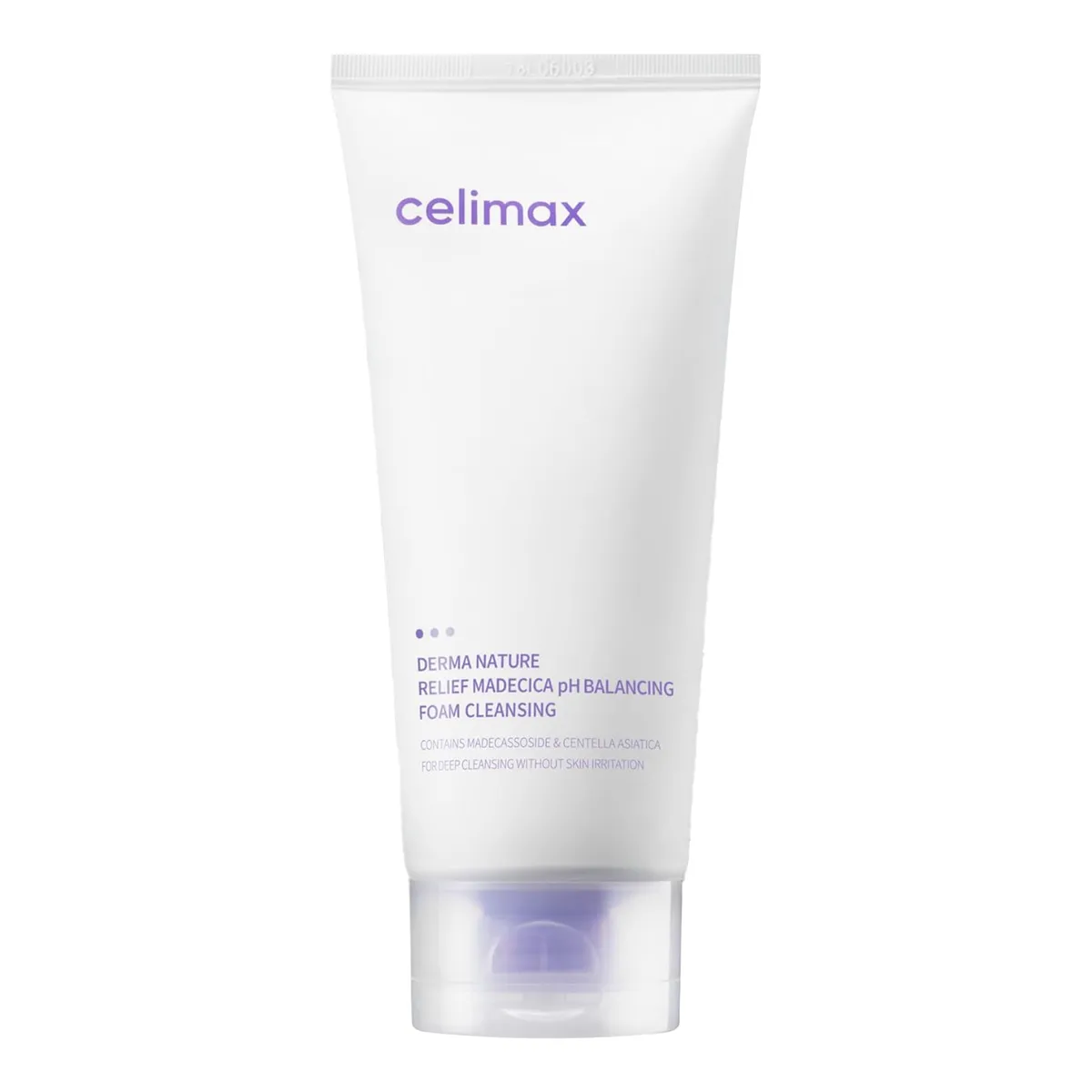 Заспокійлива очищувальна пінка з центелою Celimax Derma Nature Relief Madecica pH Balancing Foam Cleansing 150 мл