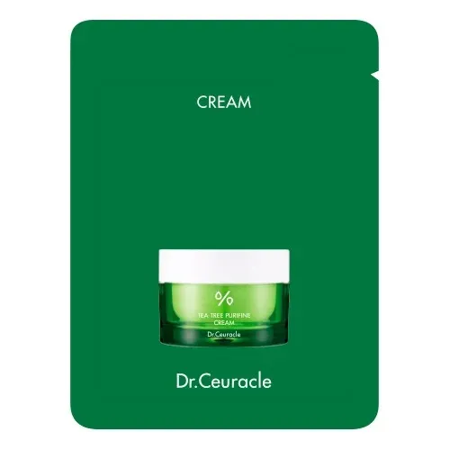 Крем з екстрактом чайного дерева Dr.Ceuracle Tea Tree Purifine Cream 2 мл Тестер