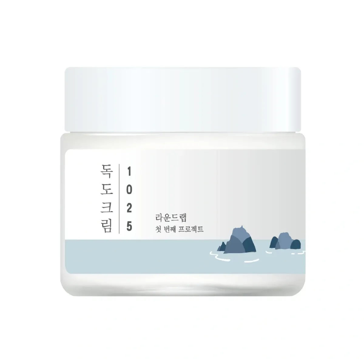 Зволожувальний крем з морською водою для сухого типу шкіри ROUND LAB 1025 Dokdo Cream 80 мл