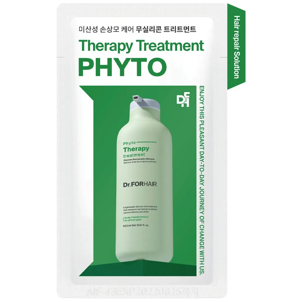 Фітотерапевтична маска-кондиціонер для волосся Dr.FORHAIR pHyto Therapy Treatment 300 мл
