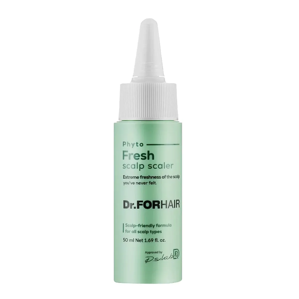 Освіжальна маска-пілінг для очищення шкіри голови Dr.FORHAIR pHyto Fresh Scalp Scaler 50 мл Мініатюра