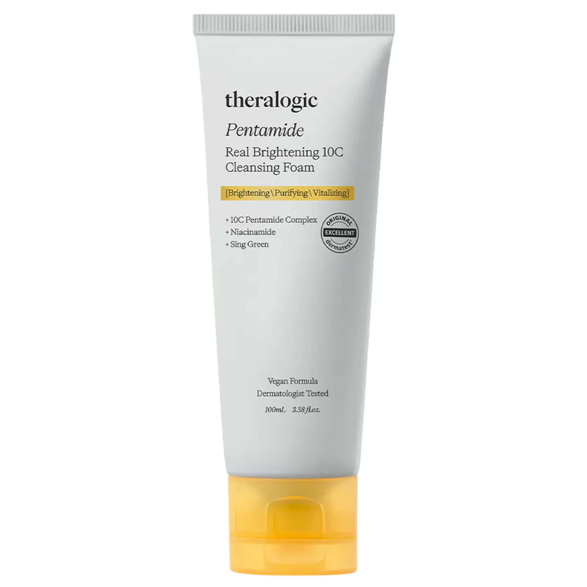 Очищувальна пінка для освітлення та рівного тону шкіри Doctors Pentamide Real Brightening 10C Cleansing Foam 100 мл