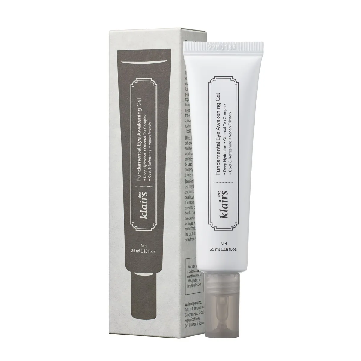 Гель для шкіри навколо очей Dear Klairs Fundamental Eye Awekening Gel 35 мл