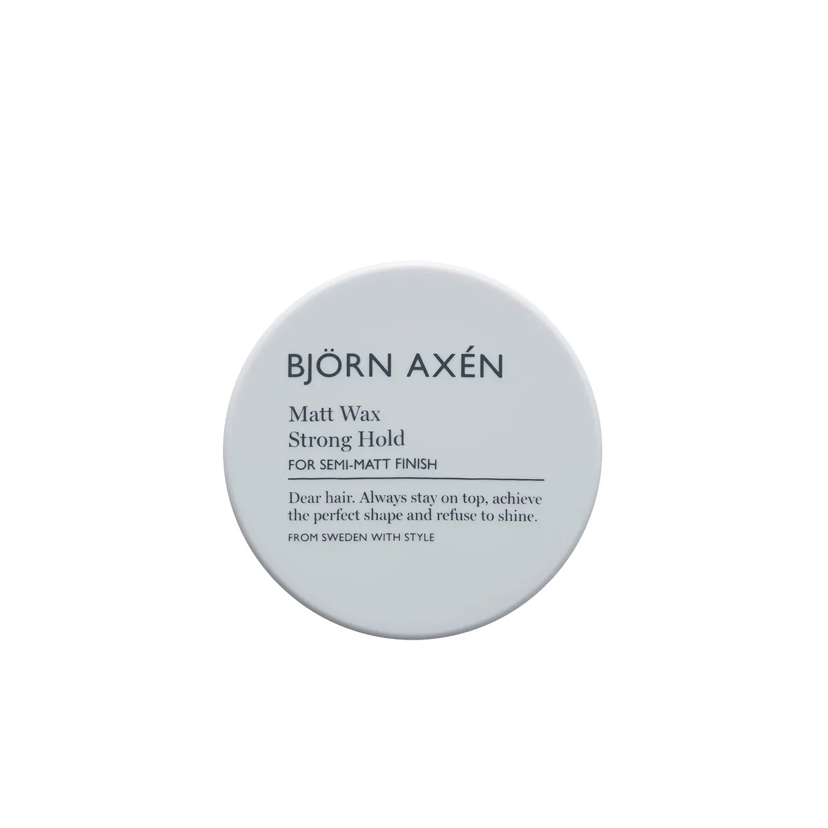 Віск сильної фіксації з матовим фінішем Bjorn Axen Matt Wax Strong Hold 80 мл