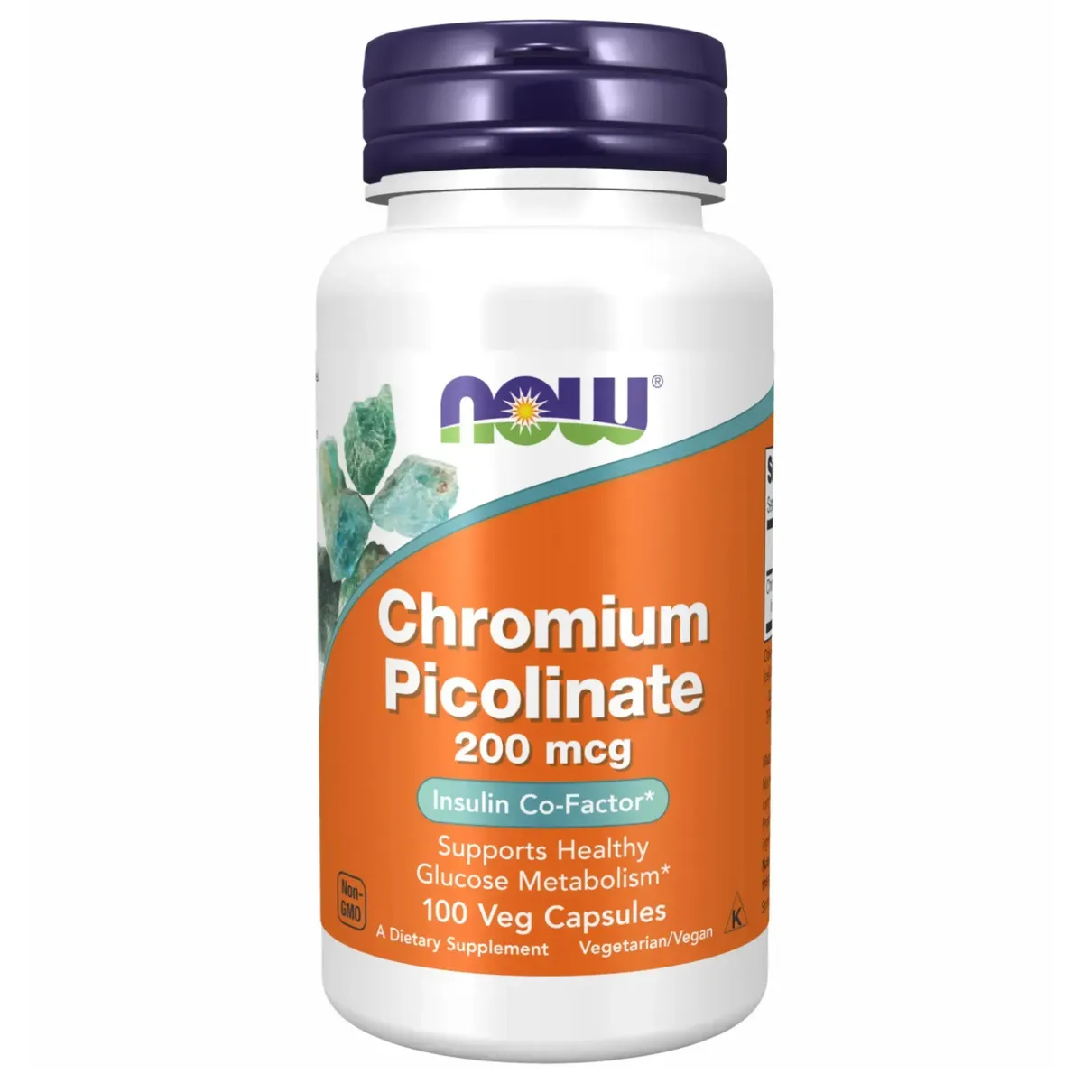Хром піколінат NOW Foods Chromium Picolinate 100 шт