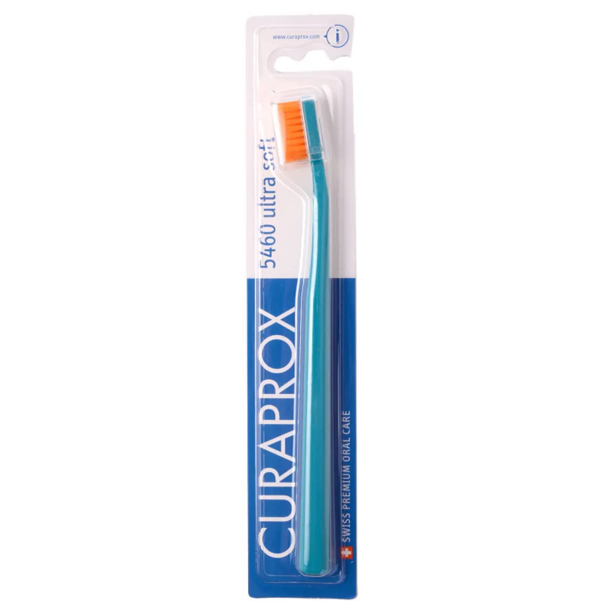 Зубна щітка Curaprox CS 5460 Ultra Soft Бірюзовий - оранжевий