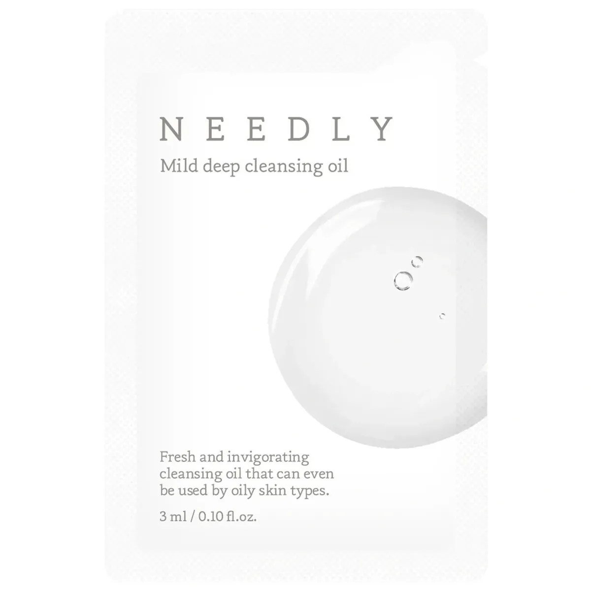 М'яка олія для глибокого очищення шкіри Needly Mild Deep Cleansing Oil 240 мл