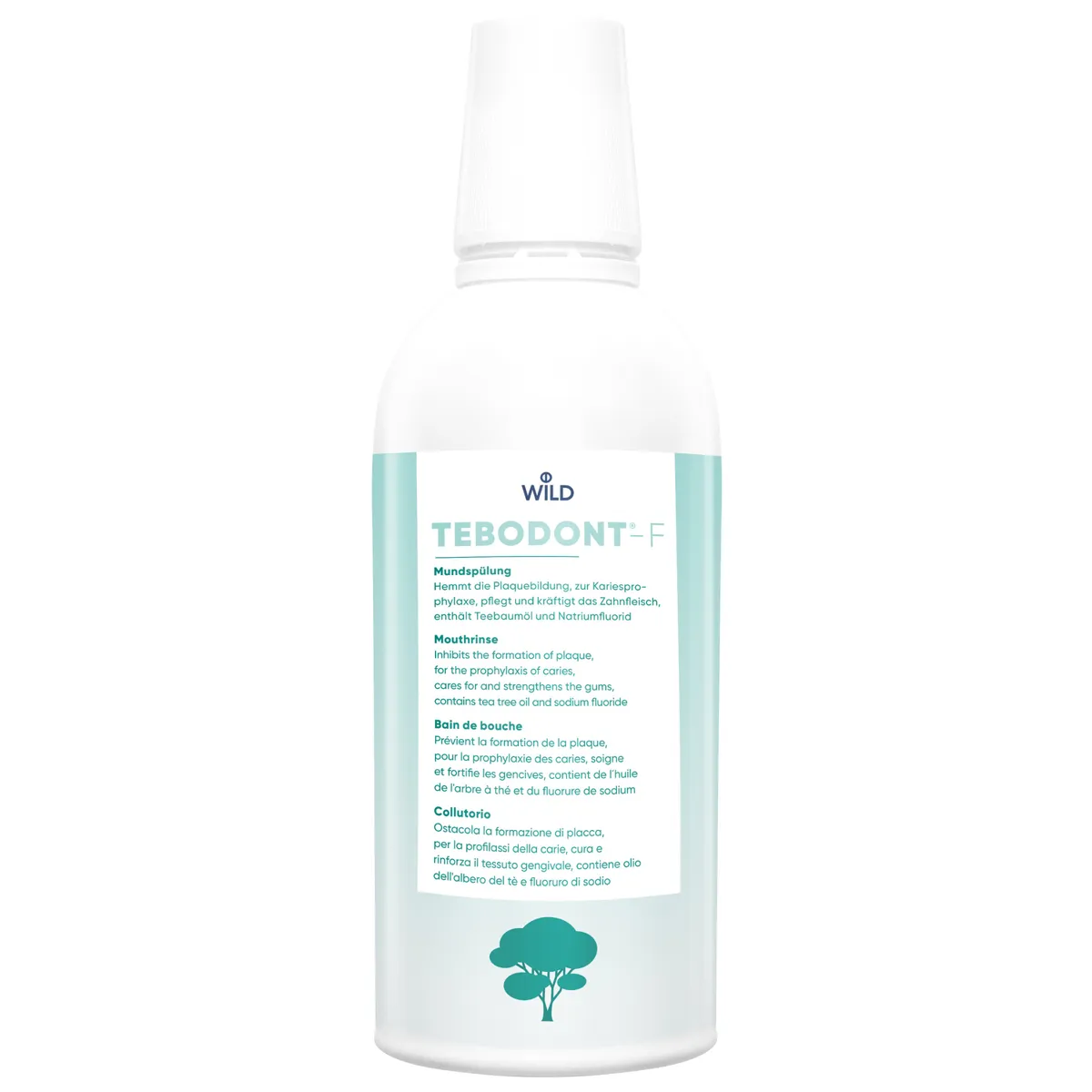 Ополіскувач для ротової порожнини Dr.Wild Tebodont-F 500 мл
