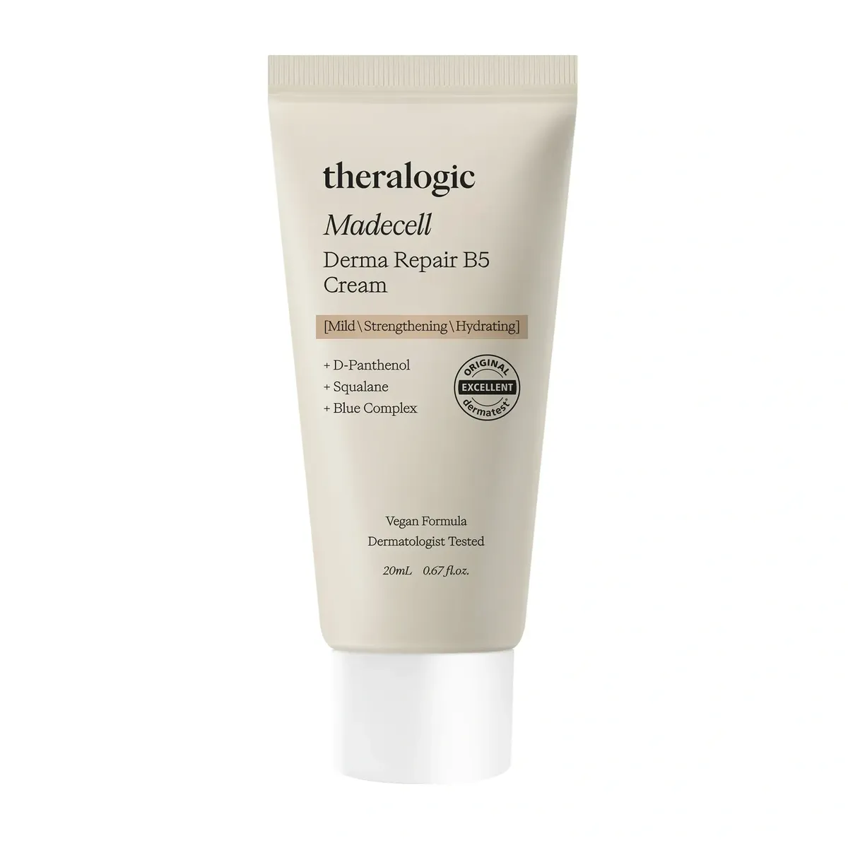Відновлювальний крем з д-пантенолом Theralogic Madecell Derma Repair B5 Cream 20 мл, Мініатюра