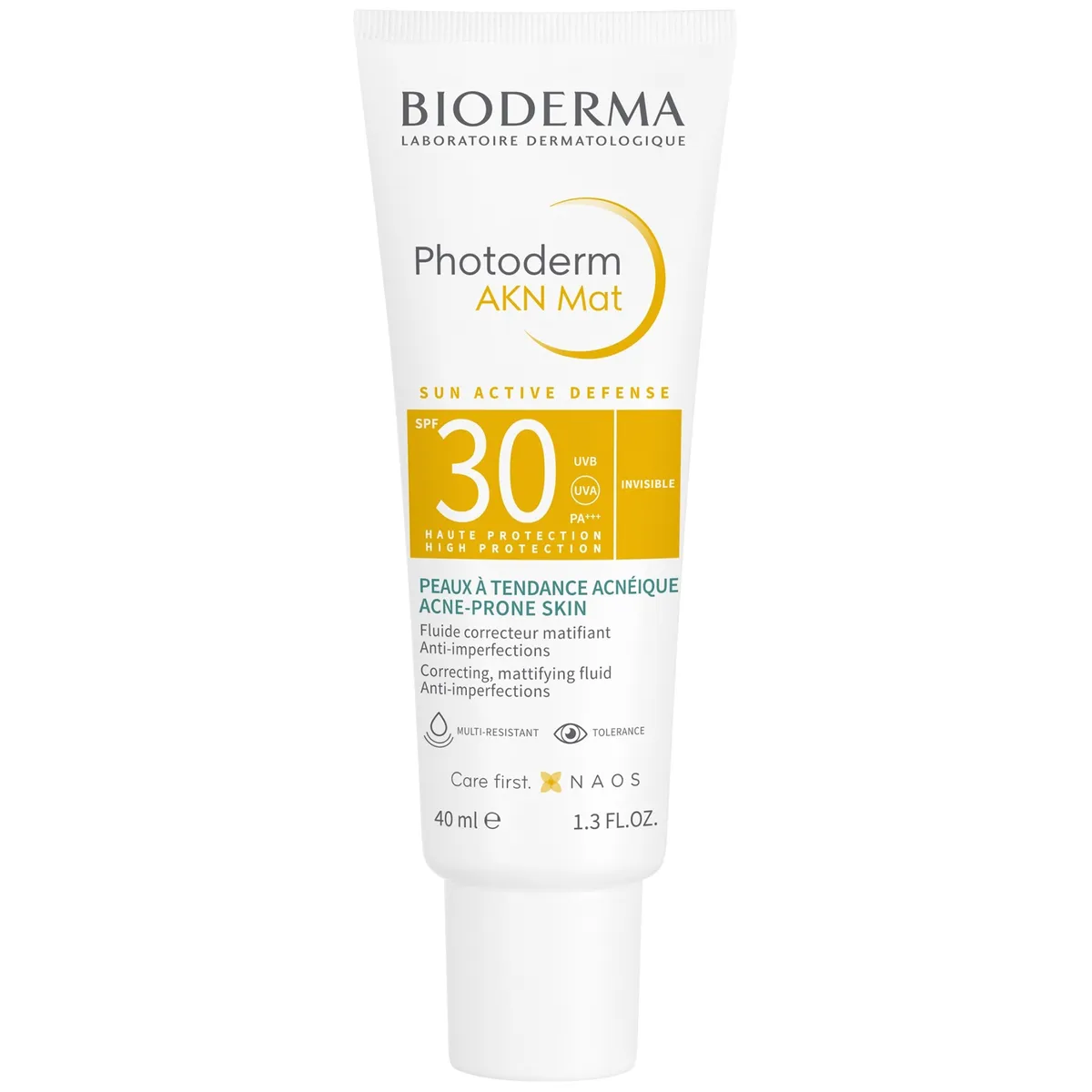 Матувальний флюїд для обличчя Bioderma pHotoderm AKN Mat Correcting, Mattifying Fluid SPF30 40 мл