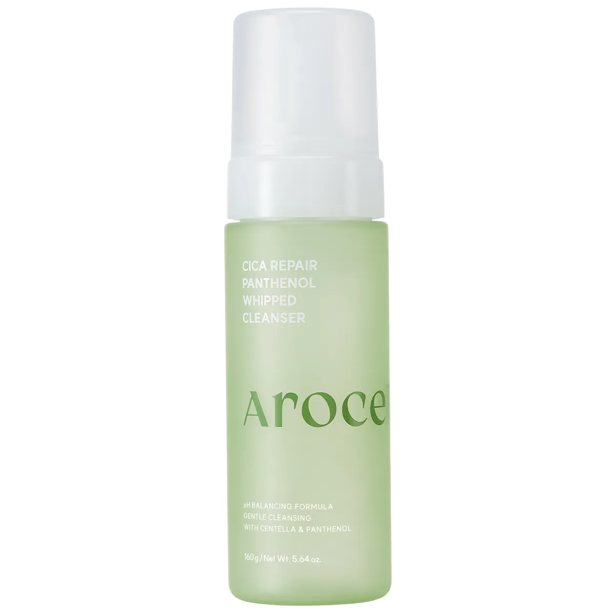 Пінка для вмивання з центелою та пантенолом Arocell Cica Repair Panthenol Whipped Cleanser 160 г