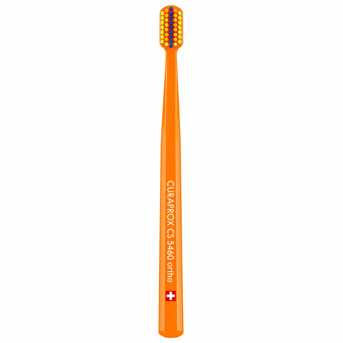 Зубна щітка ортодонтична Curaprox Ortho CS 5460 Ultra Soft Оранжевий - салатовий