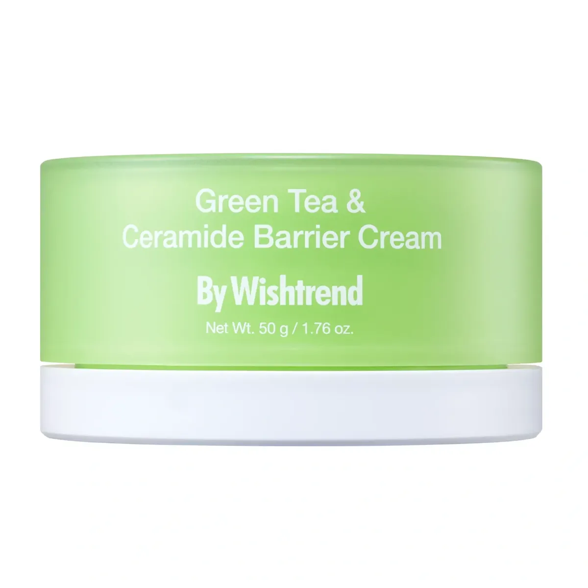 Відновлювальний крем із зеленим чаєм та церамідами By Wishtrend Green Tea & Ceramide Barrier Cream 50 мл