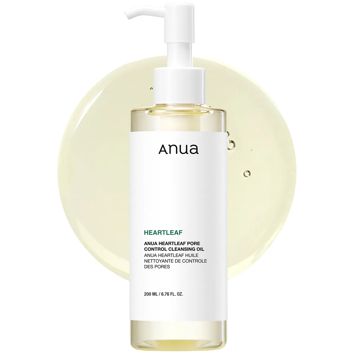 Себорегулювальна олійка з екстрактом гуттуїнії Anua Heartleaf Pore Control Cleansing Oil 200 мл