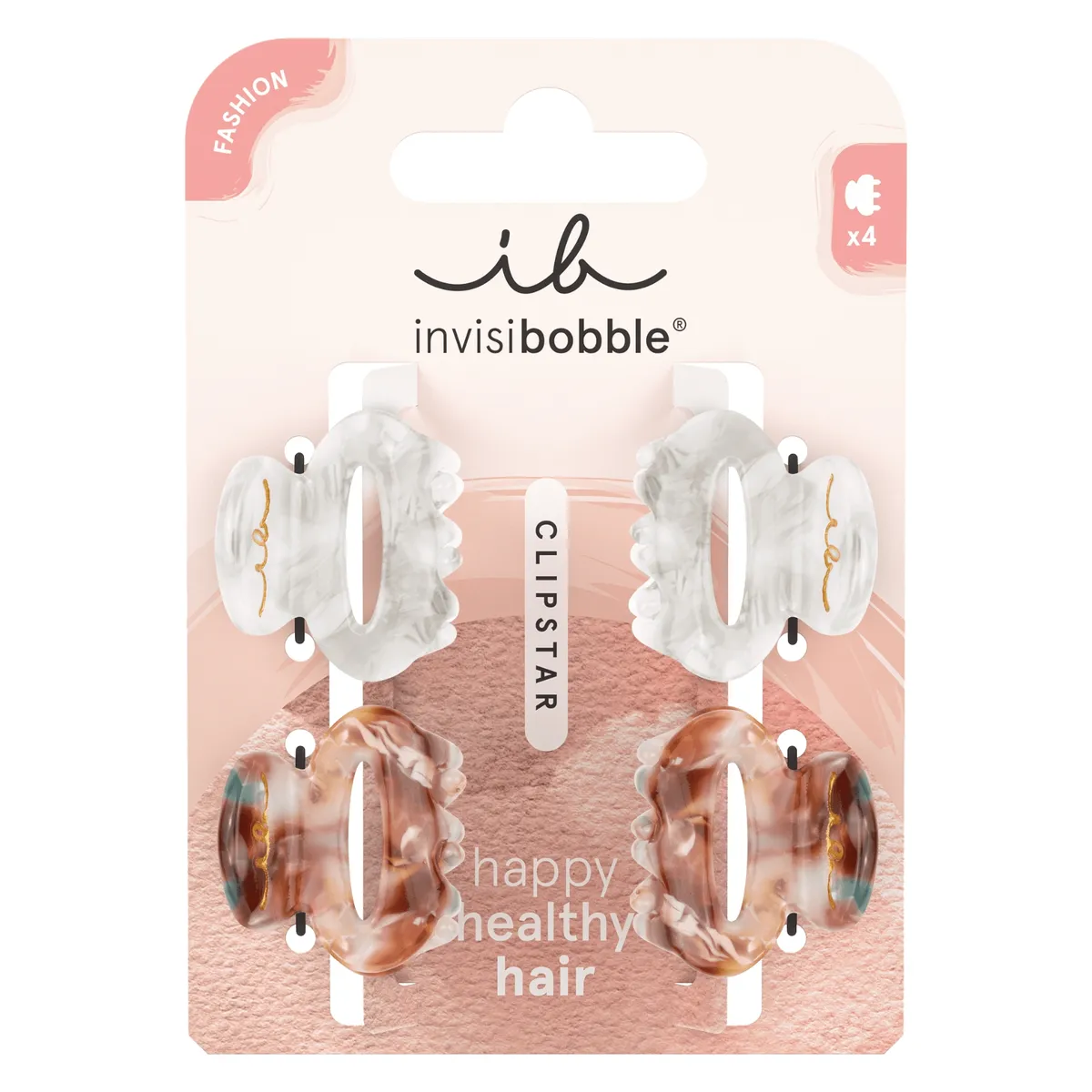 Набір заколок для волосся Invisibobble Clipstar Petit Bijoux 4 в 1
