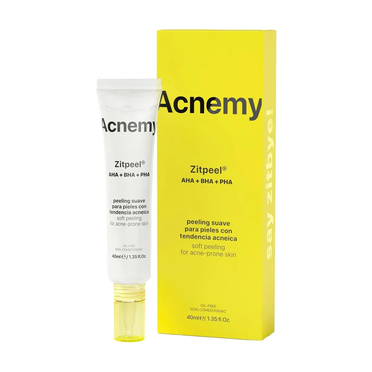 Ніжний пілінг для шкіри, схильної до акне Acnemy Zitpeel 40 мл