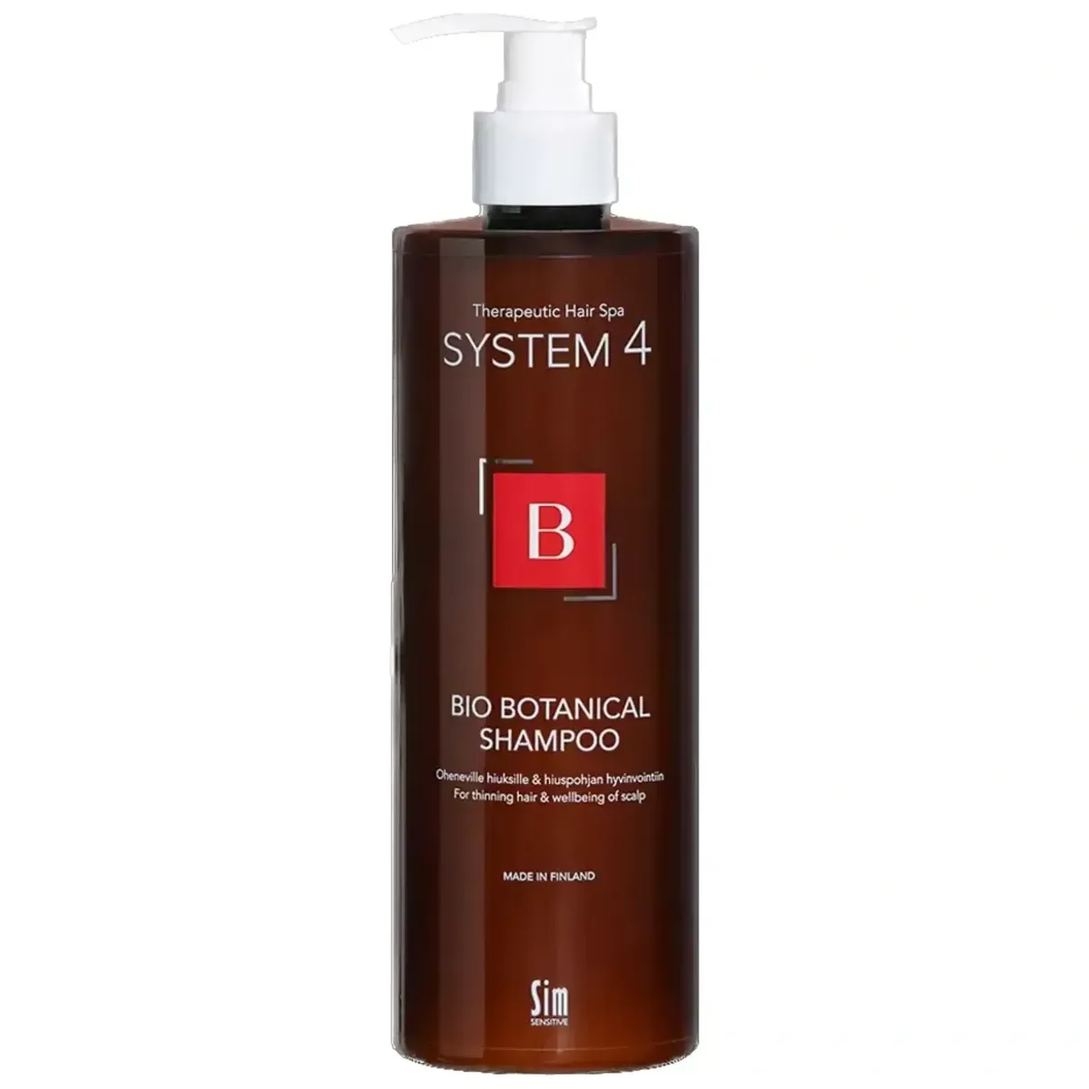 Біо ботанічний шампунь від випадіння волосся Sim Sensitive System 4 BB Shampoo 500 мл