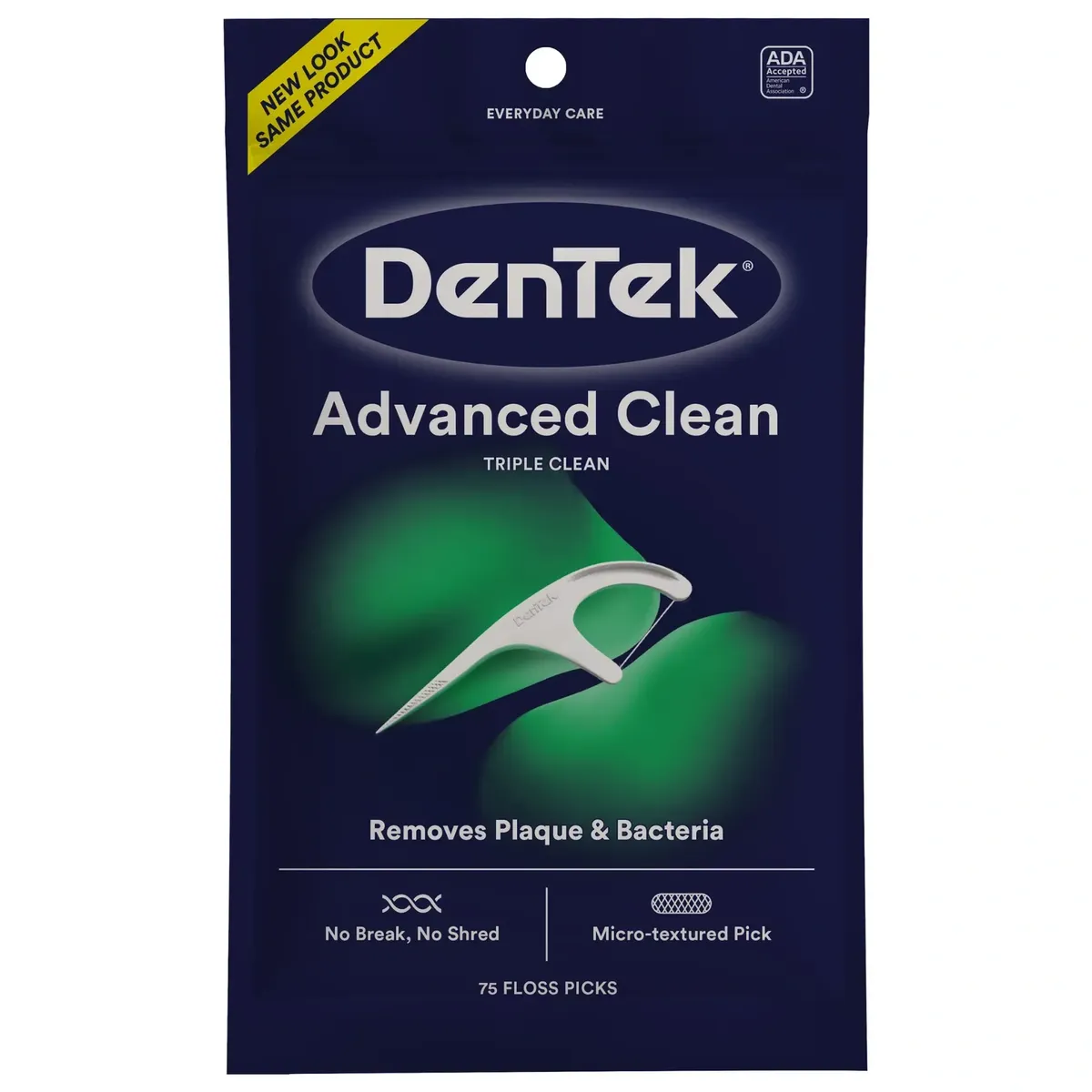 Флос-зубочистки "Потрійне очищення" DenTek Triple Clean 75 шт