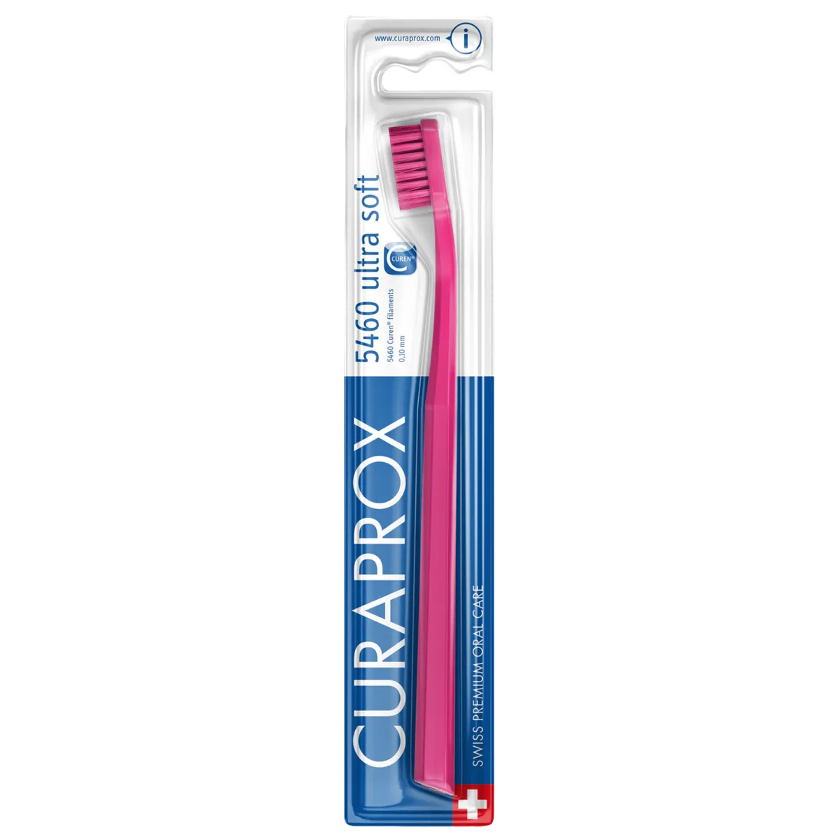 Зубна щітка Curaprox CS 5460 Ultra Soft Малиновий - малиновий