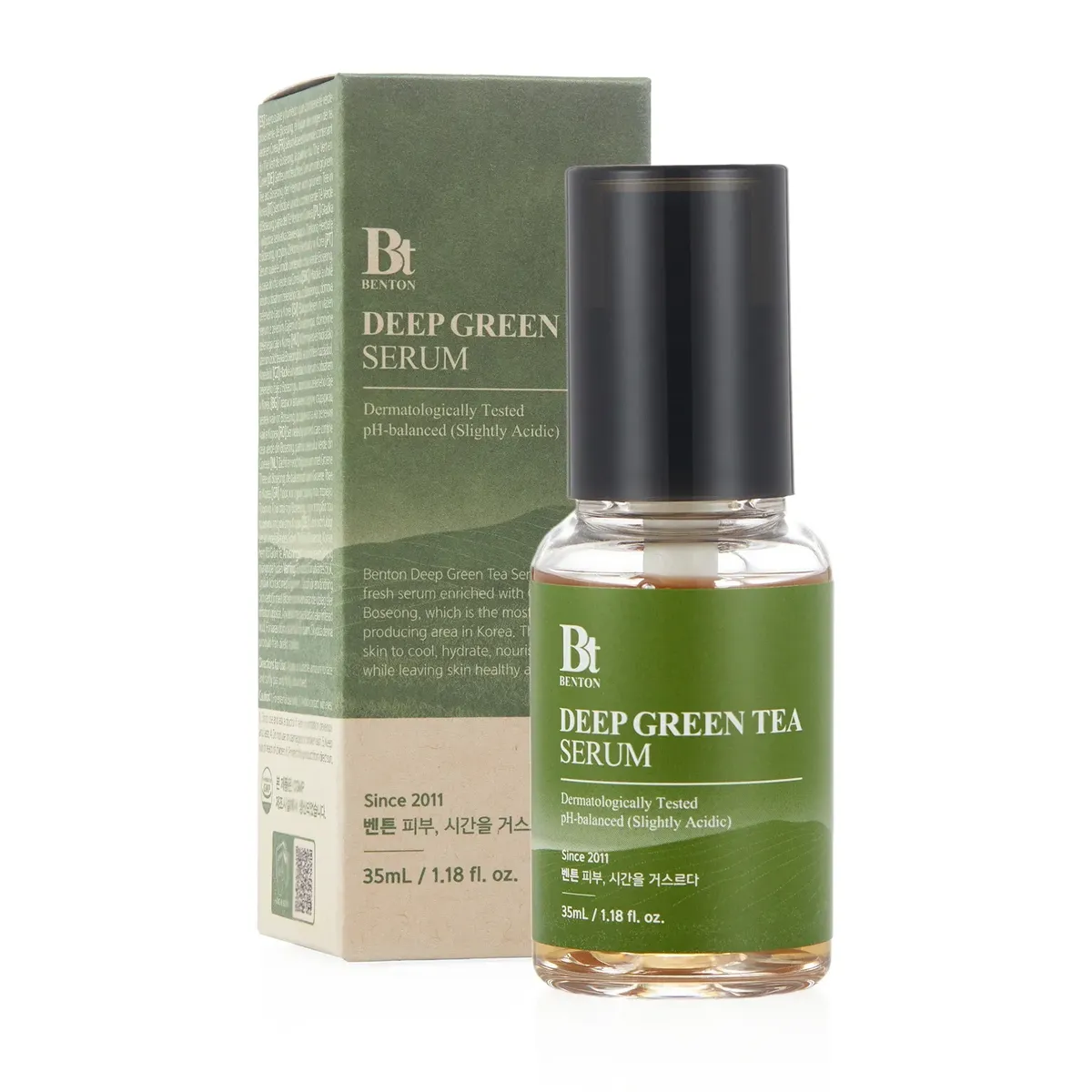 Сироватка з зеленим чаєм Benton Deep Green Tea Serum 35 мл