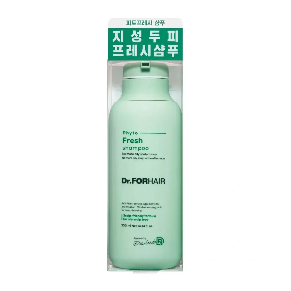Міцелярний шампунь для жирної шкіри голови Dr.FORHAIR pHyto Fresh Shampoo 300 мл