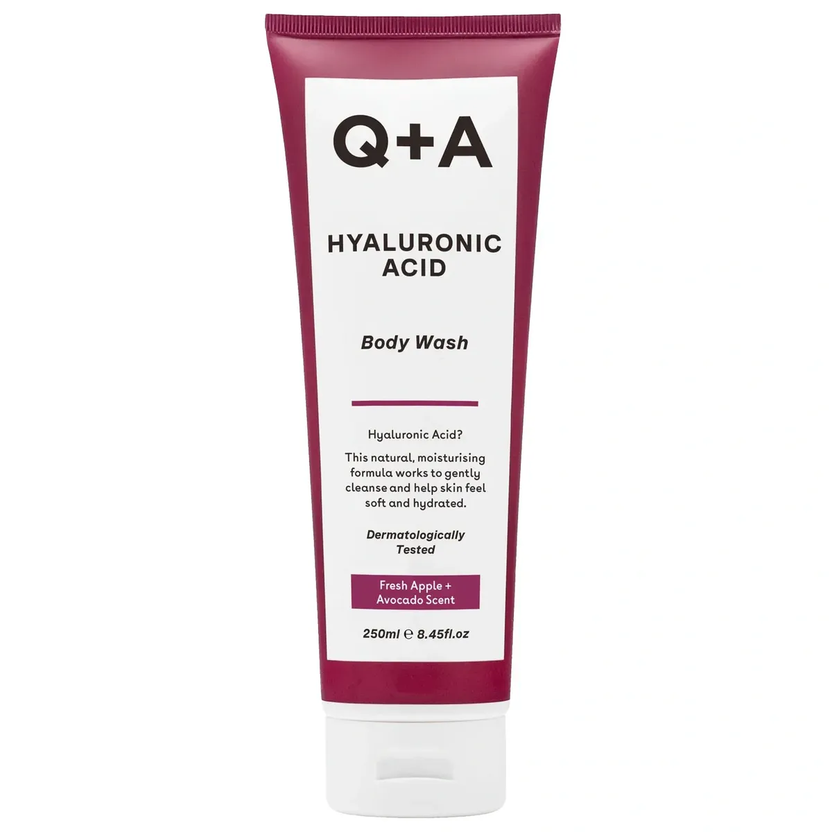 Очищувальний гель для тіла з гіалуроновою кислотою Q+A Hyaluronic Acid Body Wash 250 мл