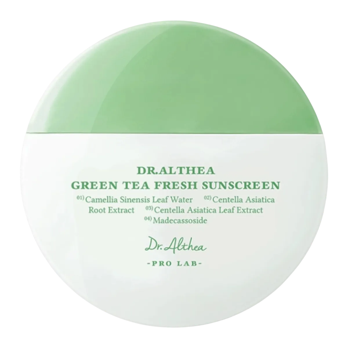 Сонцезахисний крем з зеленим чаєм Dr.Althea Green Tea Fresh Sunscreen 45 мл