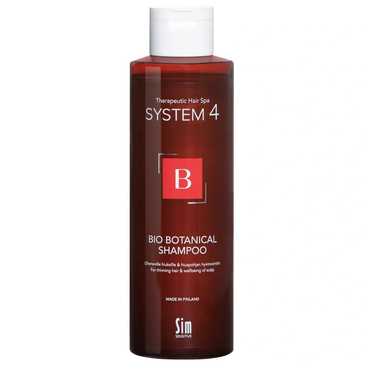 Біо ботанічний шампунь від випадіння волосся Sim Sensitive System 4 BB Shampoo 250 мл