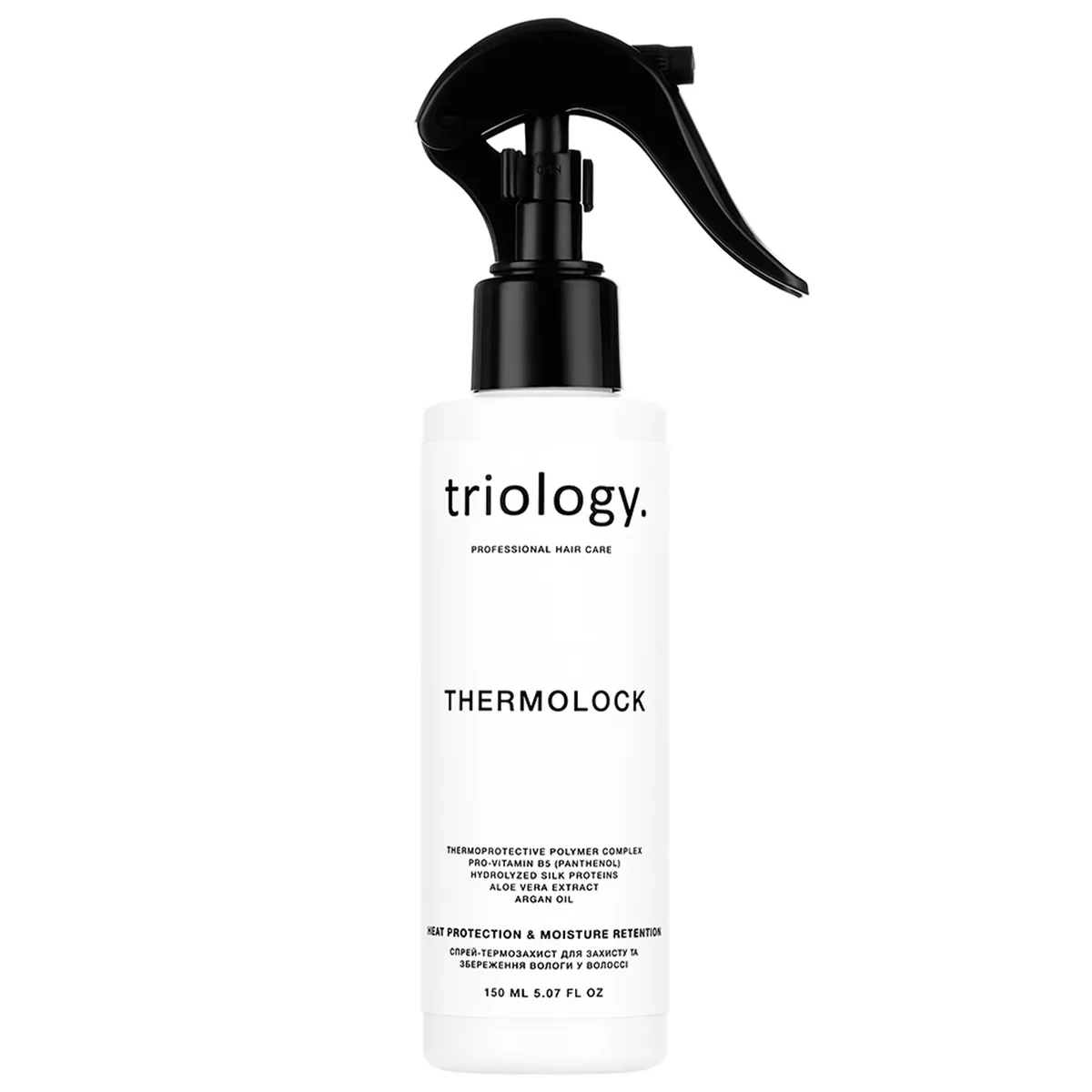 Спрей-термозахист для захисту та збереження вологи у волоссі Triology THERMOLOCK 150 мл