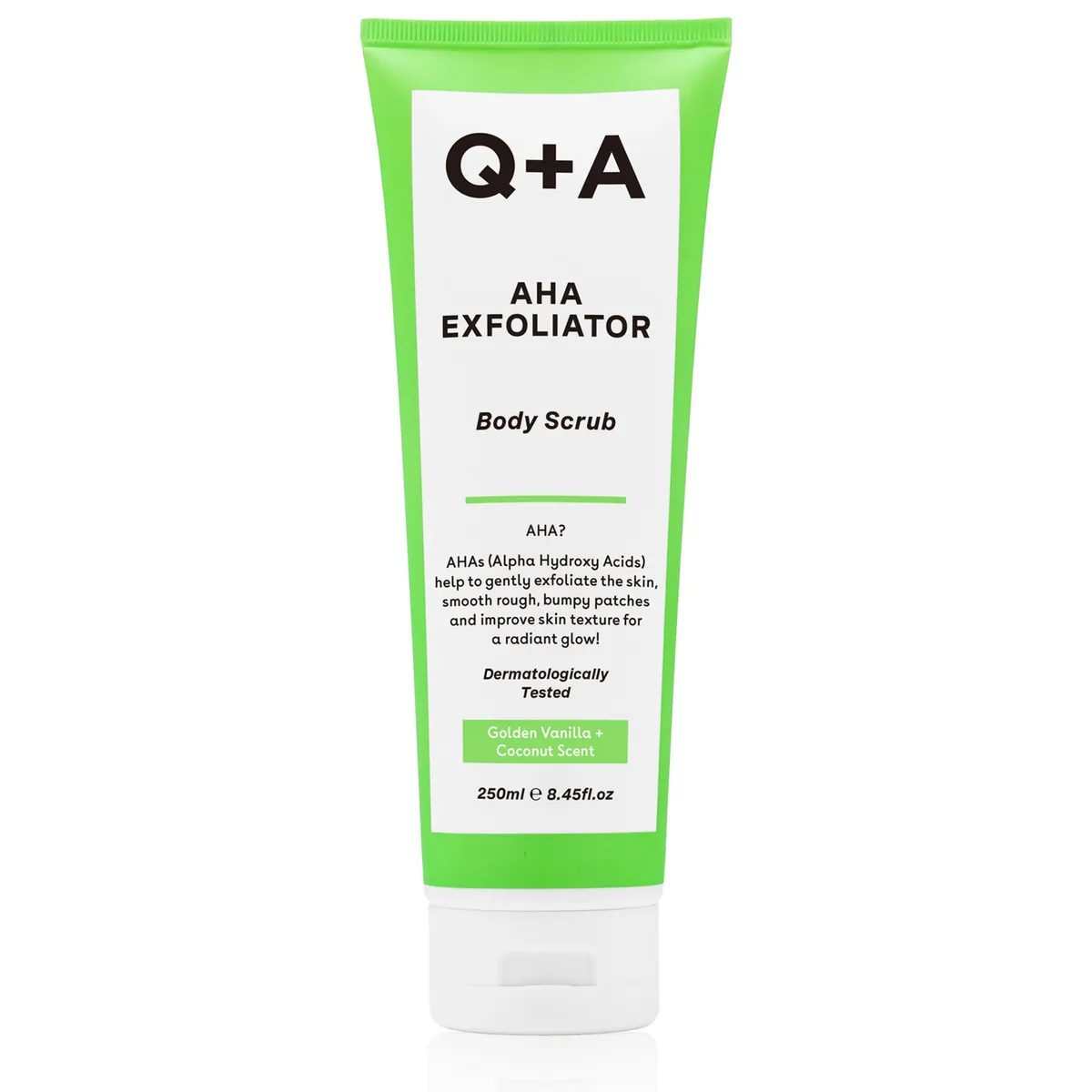 Скраб для тіла з AHA-кислотами Q+A AHA Exfoliator Body Scrub 250 мл