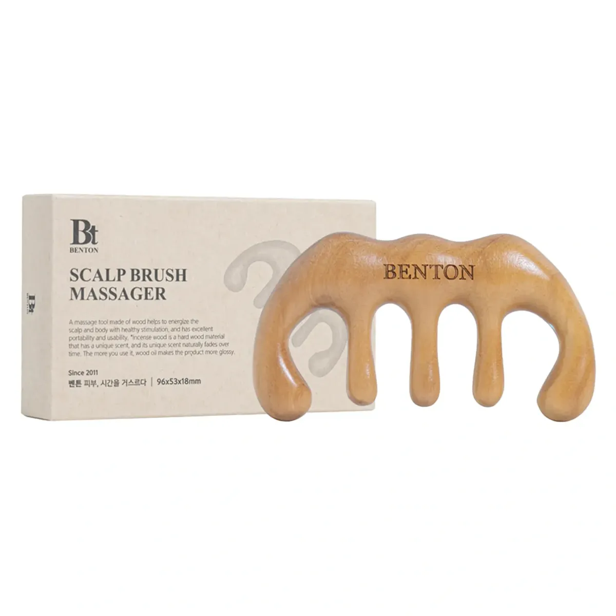 Щітка-масажер для шкіри голови Benton Scalp Brush Massager Повнорозмірний