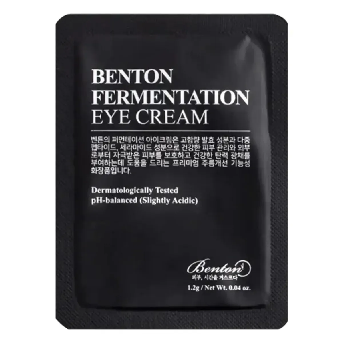 Ферментований крем для шкіри навколо очей Benton Fermentation Eye Cream 1.2 г Пробник