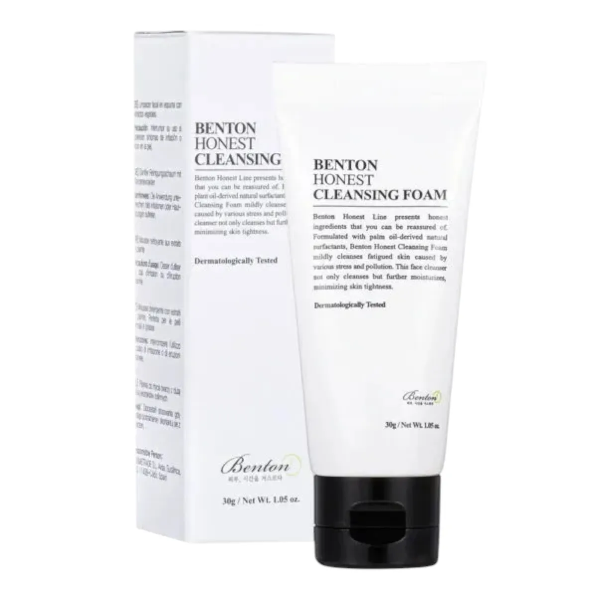 Очищувальна пінка Benton Honest Cleansing Foam 30 г Мініатюра