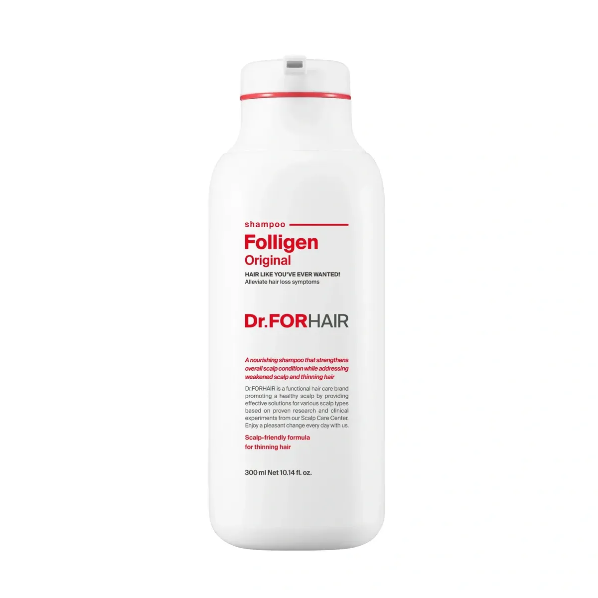 Шампунь проти випадіння волосся Dr.FORHAIR Folligen Shampoo 300 мл