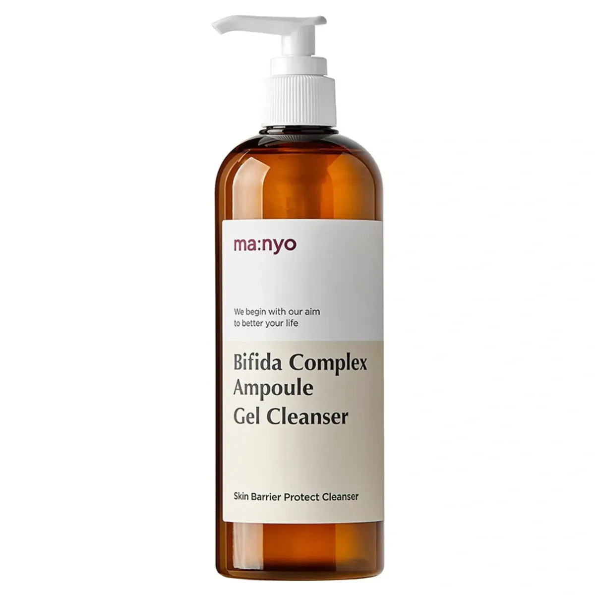 Гель для вмивання з біфідо- та лактобактеріями Manyo Bifida Complex Ampoule Gel Cleanser 400 мл