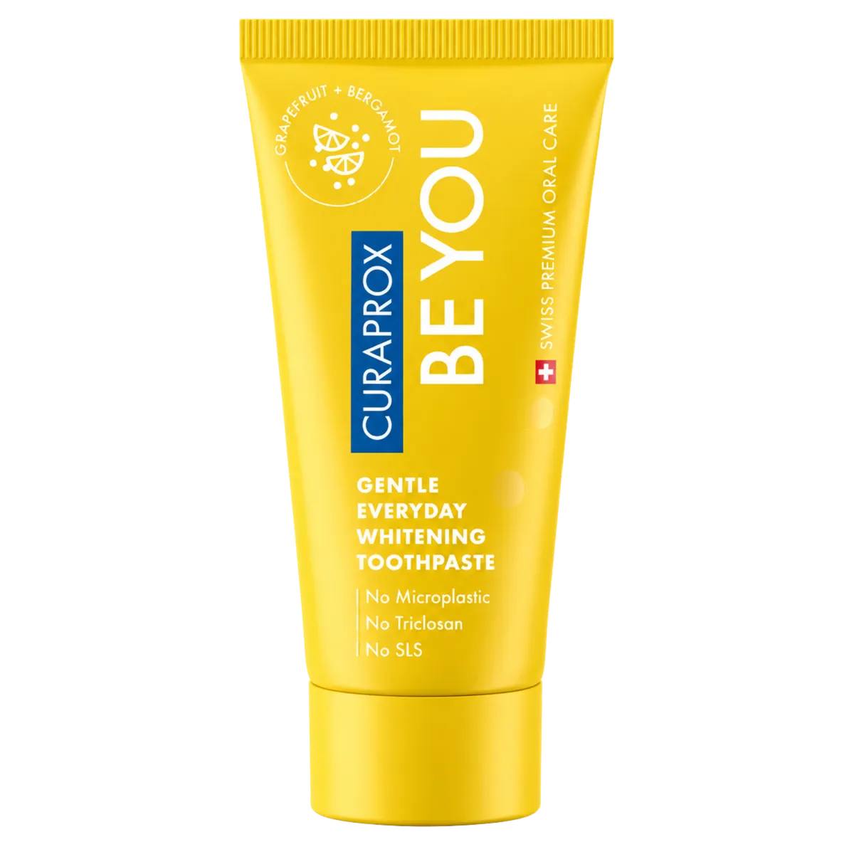 Зубна паста освітлювальна Curaprox Be You "Grapefruit & Bergamot" 10 мл, Мініатюра