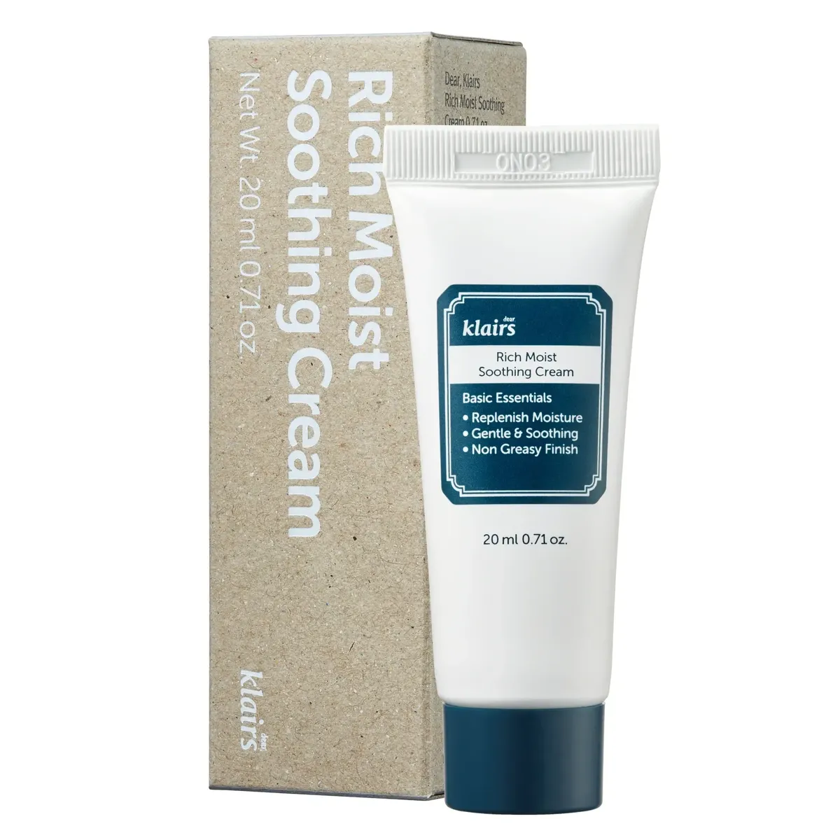 Зволожувальний крем для обличчя Dear Klairs Rich Moist Soothing Cream 20 мл
