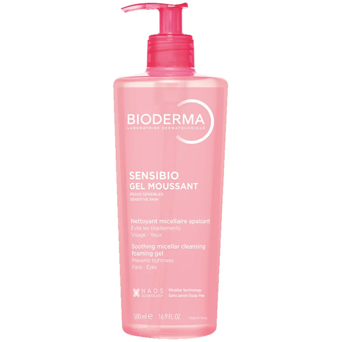 Очищувальний гель Bioderma Sensibio Cleansing Foaming Gel 500 мл
