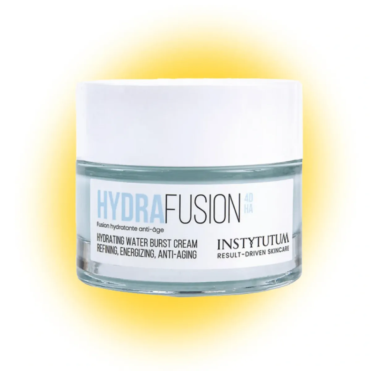 Зволожувальний гель-крем з 4 типами гіалуронової кислоти Instytutum HydraFusion 4D Hydrating Water Burst Cream 50 мл