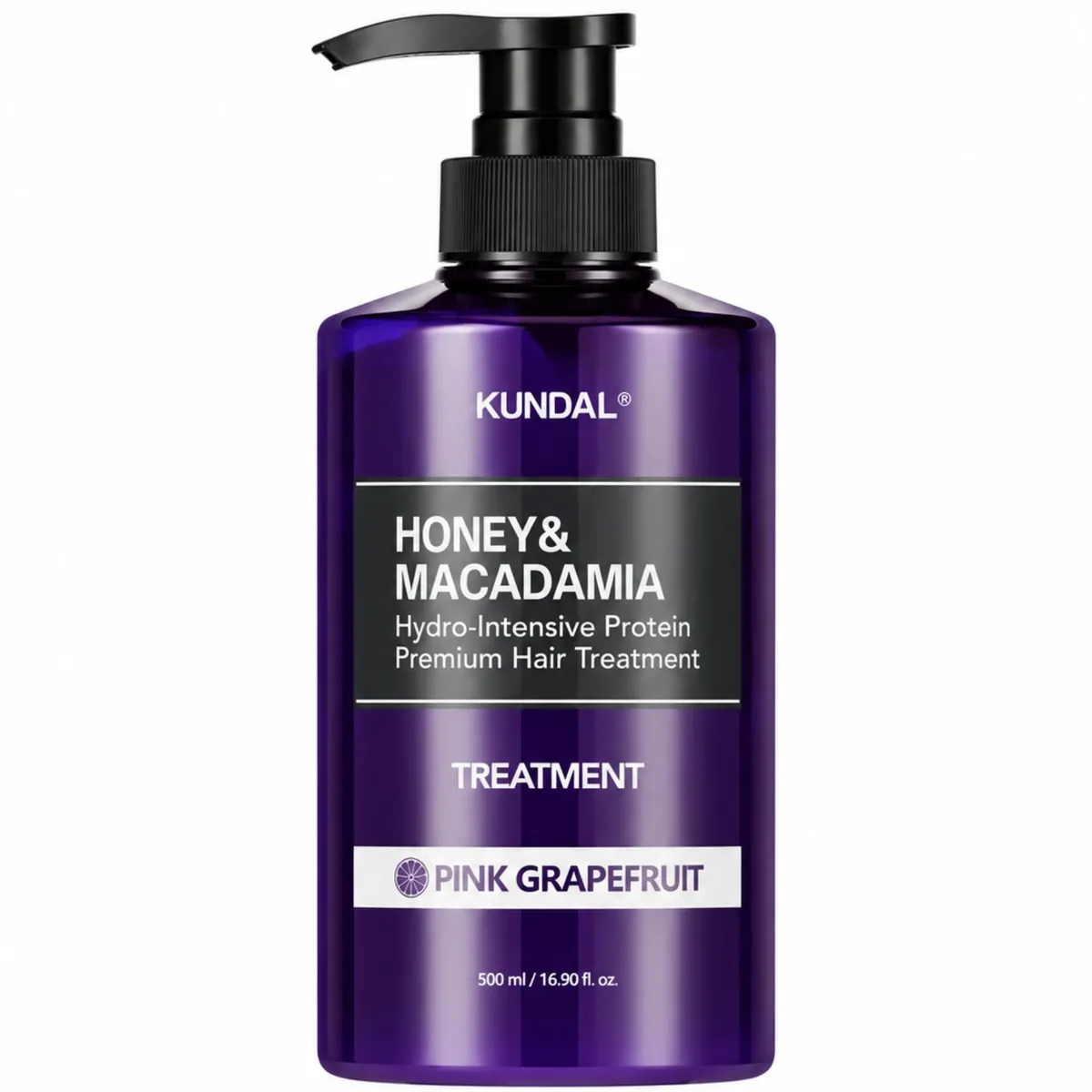 Інтенсивно відновлювальний кондиціонер-маска для волосся KUNDAL Honey & Macadamia Treatment Pink Grapefruit 500 мл