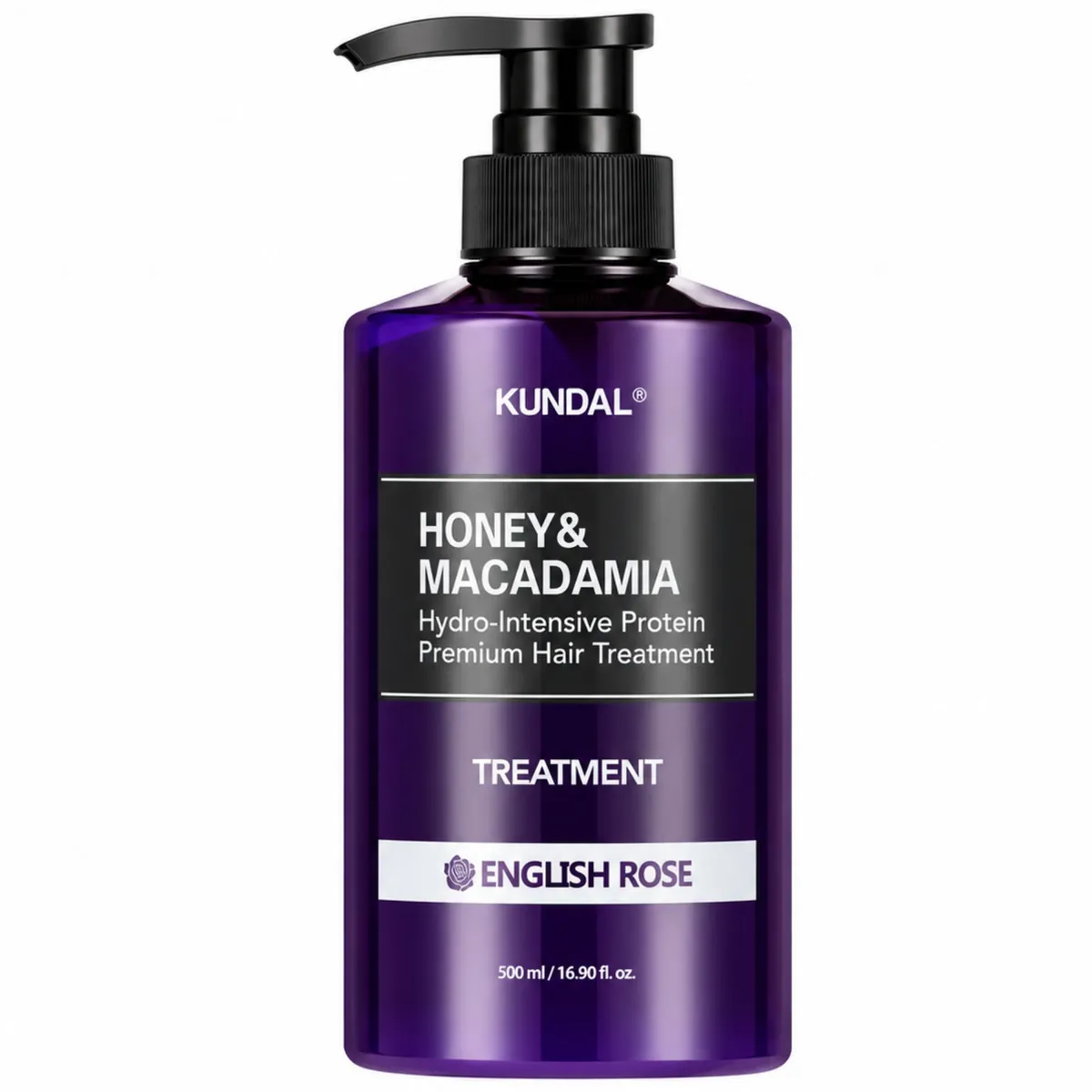 Інтенсивно відновлювальний кондиціонер-маска для волосся KUNDAL Honey & Macadamia Treatment English Rose 500 мл