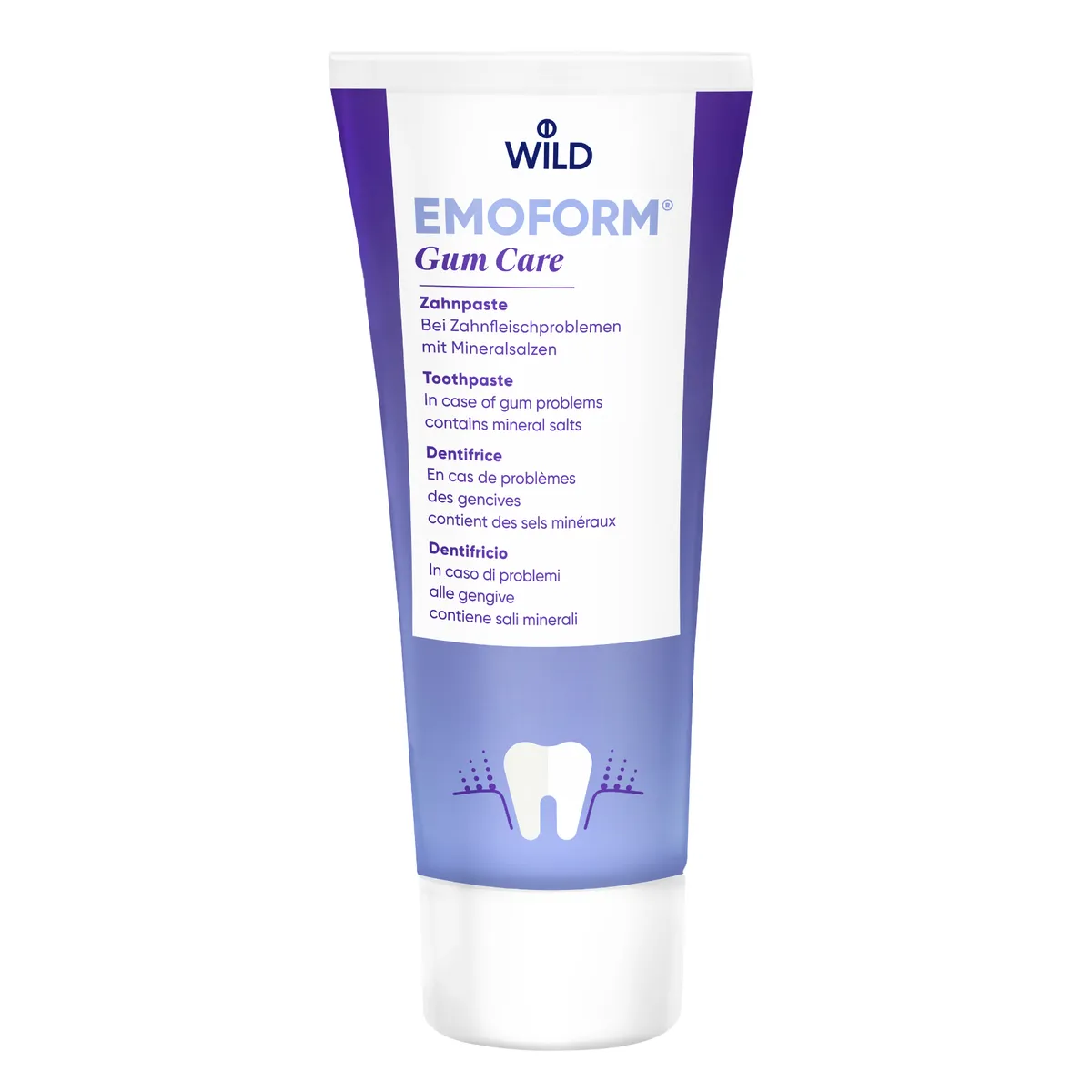 Зубна паста для догляду за яснами Dr. Wild Emoform Gum Care 75 мл
