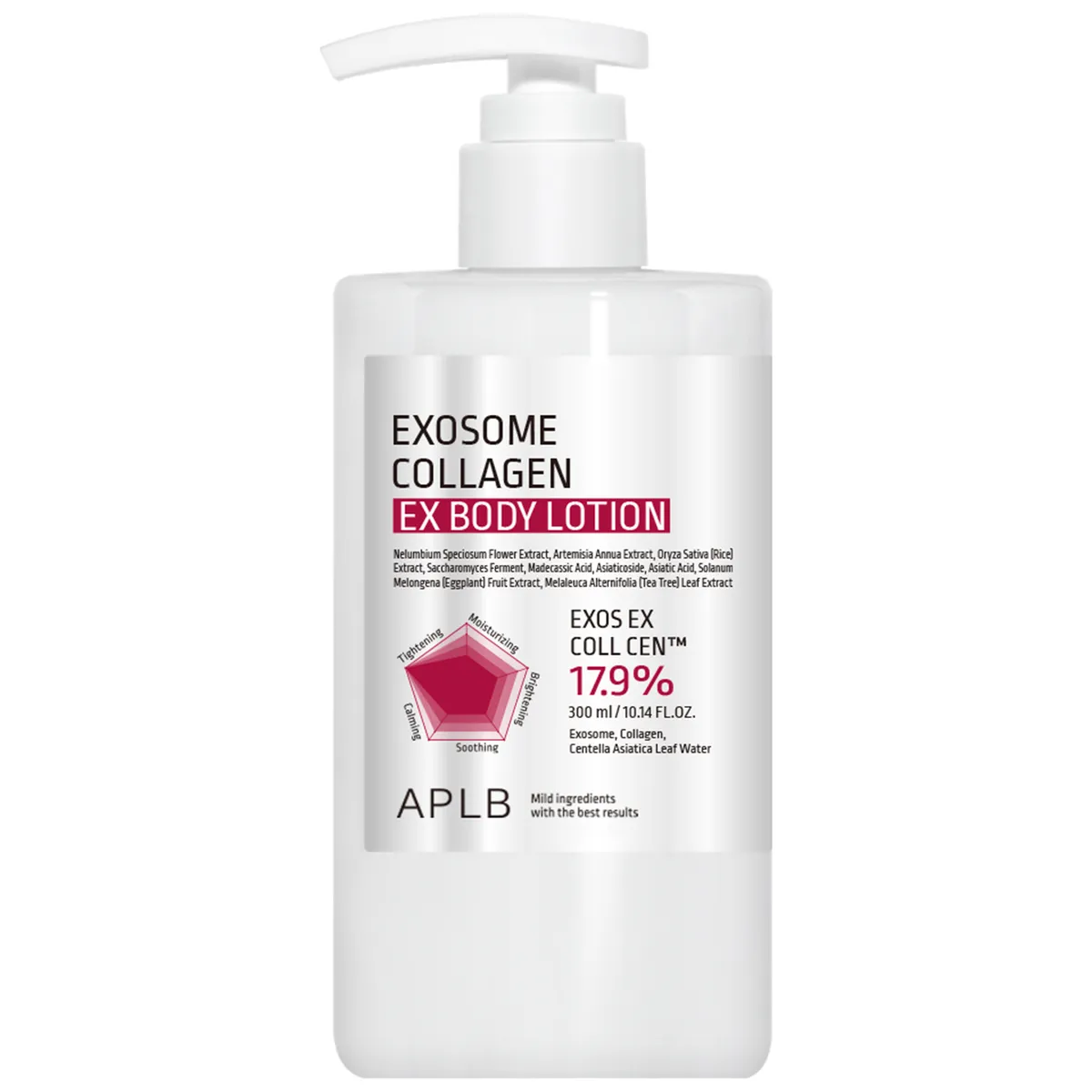 Лосьйон для зміцнення шкіри з екзосомами та колагеном APLB Exosome Collagen EX Body Lotion 300 мл