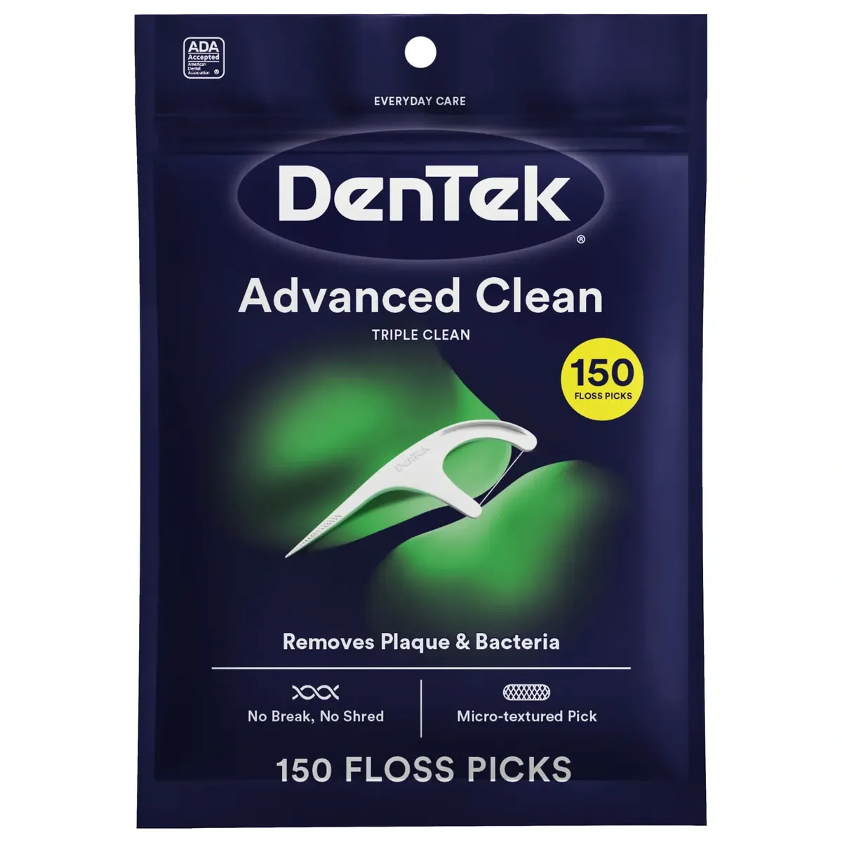 Флос-зубочистки "Потрійне очищення" DenTek Triple Clean 150 шт